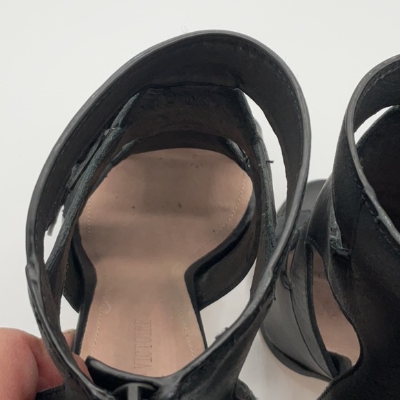 Pour La Victoire High Dress Cage Stiletto Pumps size 7 - Picture 10 of 13